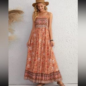NWT: summer floral dress XL/12